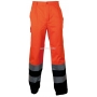 BETA Spodnie robocze ostrzegawcze o intensywnej widzialnoci, Kolor: Pomaraczowo-Granatowy, Rozmiar: XXL